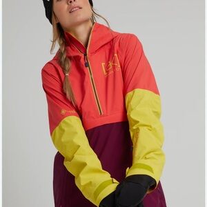 Burton Women's Vibrant Ski Jacket - Red, Yellow, Purple
